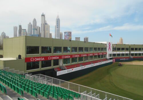 TITLE | EMIRATES GOLF CLUB  |  LOCATION | DUBAI, UNITED ARAB EMIRATES  |  PRODUCT USED | CONCEALED PANELS BY KINGSPAN