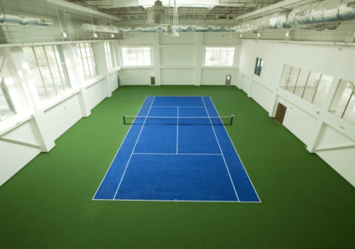 TITLE | AL HABTOOR TENNIS COURT | LOCATION | DUBAI, UNITED ARAB EMIRATES | PRODUCT USED | KINGZIP STANDING SEAM SYSTEM