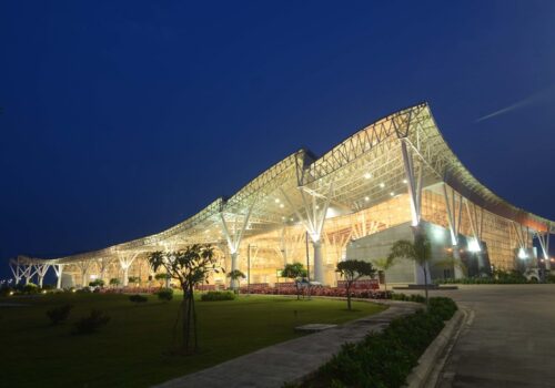 TITLE | RAIPUR AIRPORT  |  LOCATION | INDIA |  PRODUCT USED | KALZIP STANDING SEAM SYSTEM